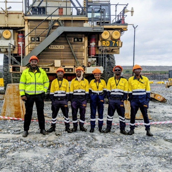 RSL team at a project site