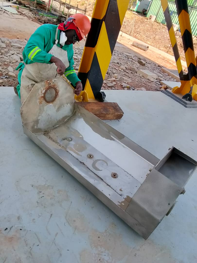 Welding advisory work at a client site